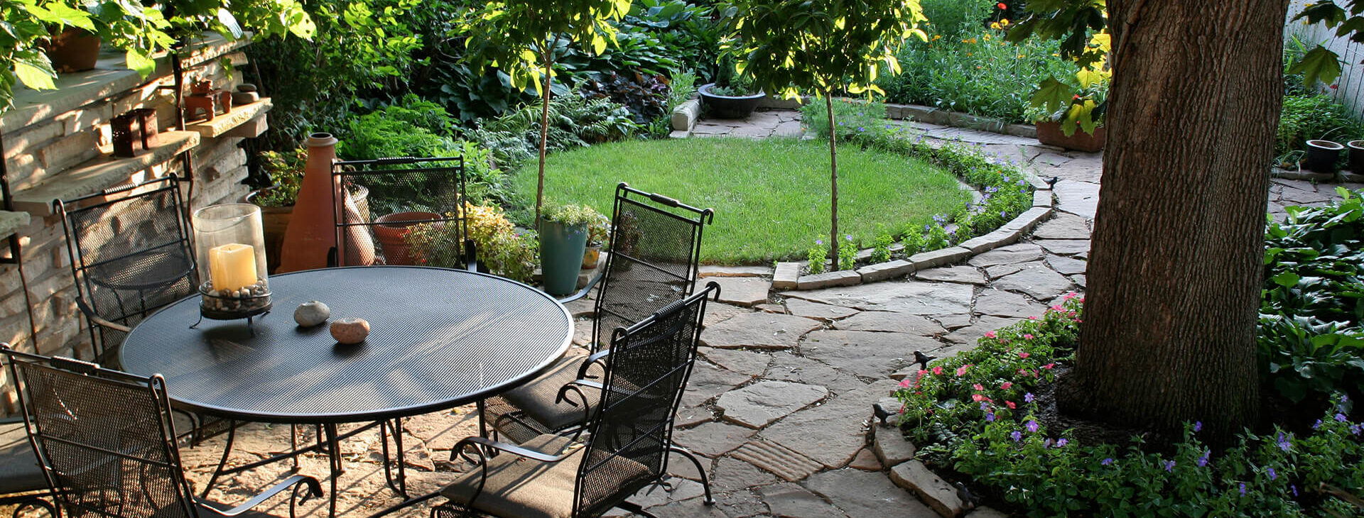 We provide landscaping <br />
services since 1995